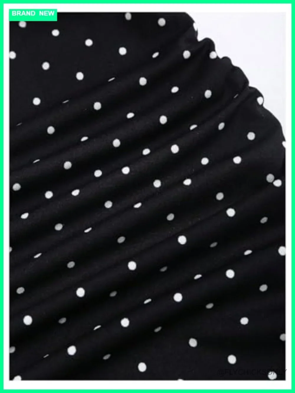 Women's Halter Neck Ruched Bodycon Mini Dress Sleeveless Party Club Y2K Polka